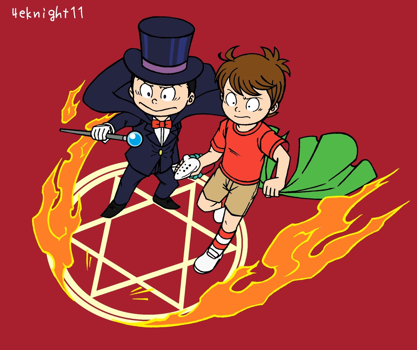 ☆悪魔くん セル画 + 動画 8枚セット/水木しげる/埋れ木真吾